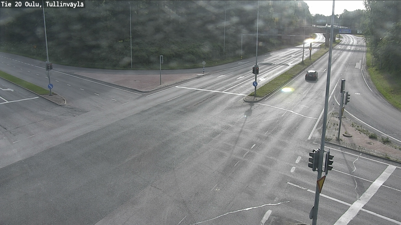 Weather Camera Image Väg 20 Uleåborg, Tullinväylä, Oulu, Pohjois-Pohjanmaa