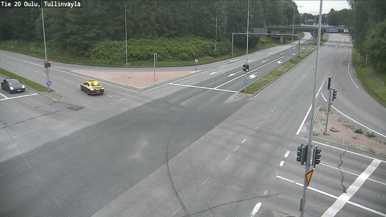 Weather Camera Image Väg 20 Uleåborg, Tullinväylä, Oulu, Pohjois-Pohjanmaa
