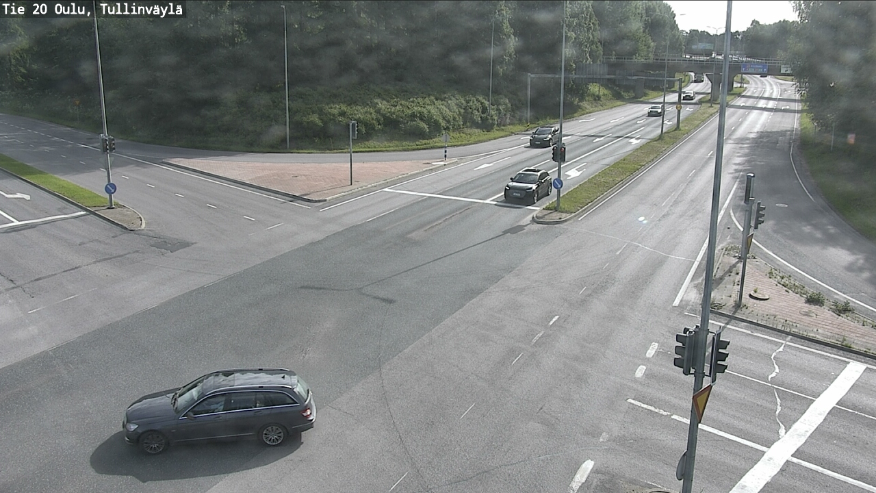 Weather Camera Image Väg 20 Uleåborg, Tullinväylä, Oulu, Pohjois-Pohjanmaa