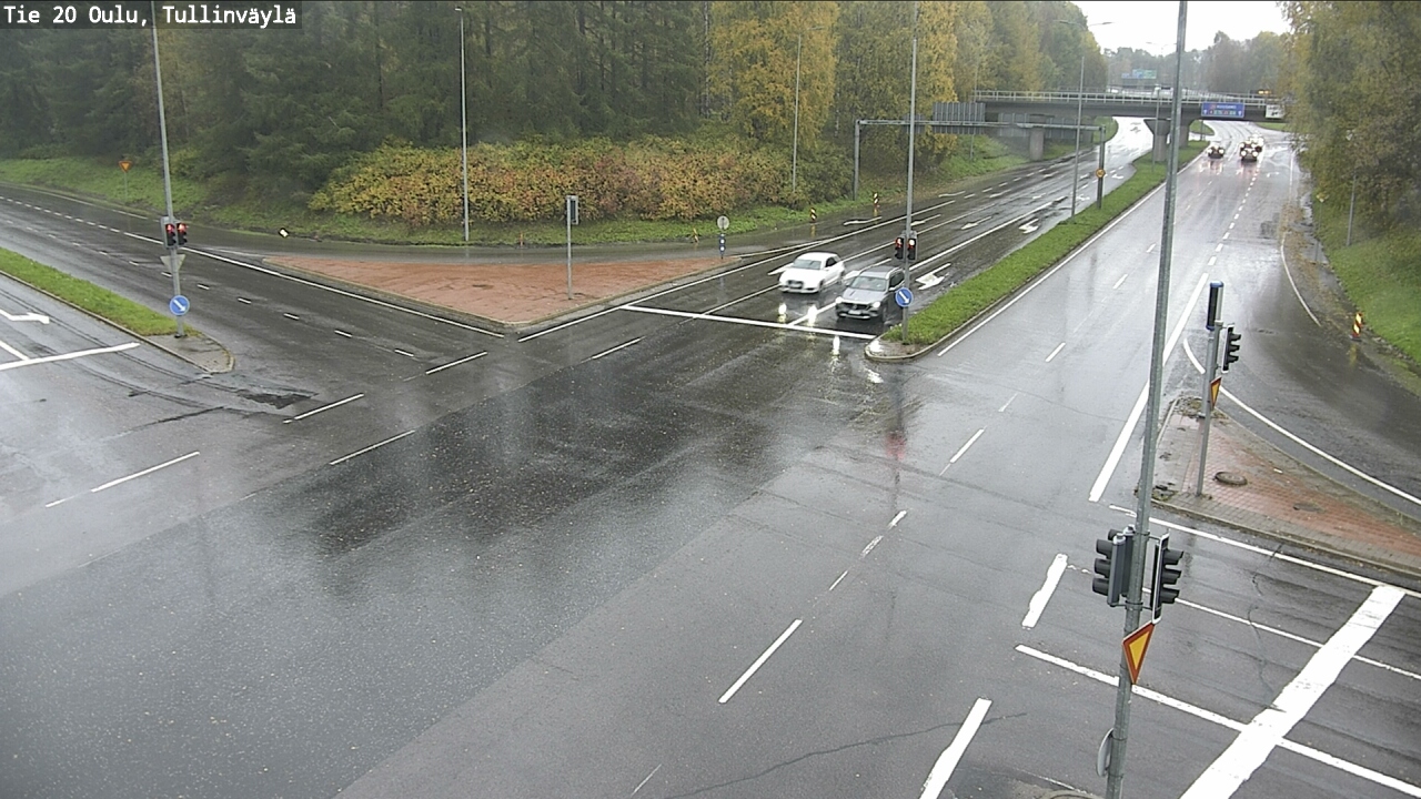 Weather Camera Image Väg 20 Uleåborg, Tullinväylä, Oulu, Pohjois-Pohjanmaa