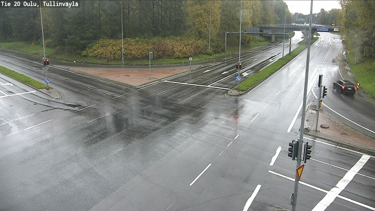 Weather Camera Image Väg 20 Uleåborg, Tullinväylä, Oulu, Pohjois-Pohjanmaa