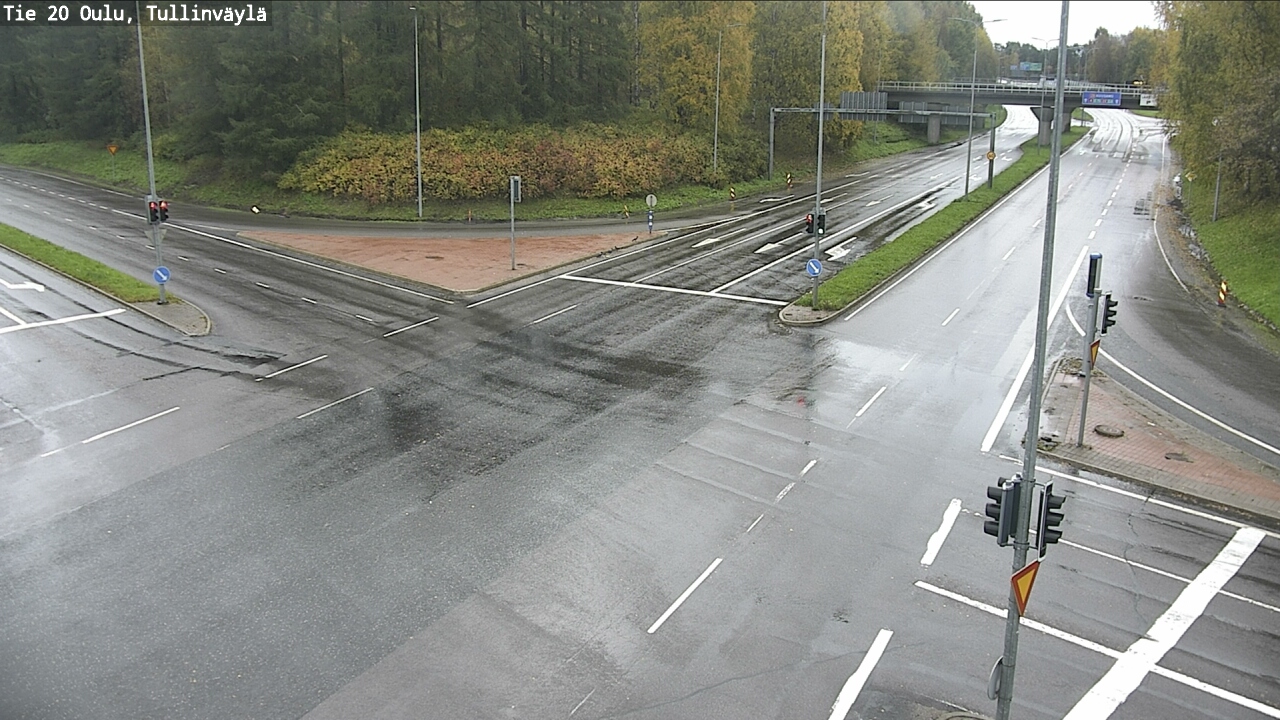 Weather Camera Image Road 20 Oulu, Tullinväylä, Oulu, Pohjois-Pohjanmaa