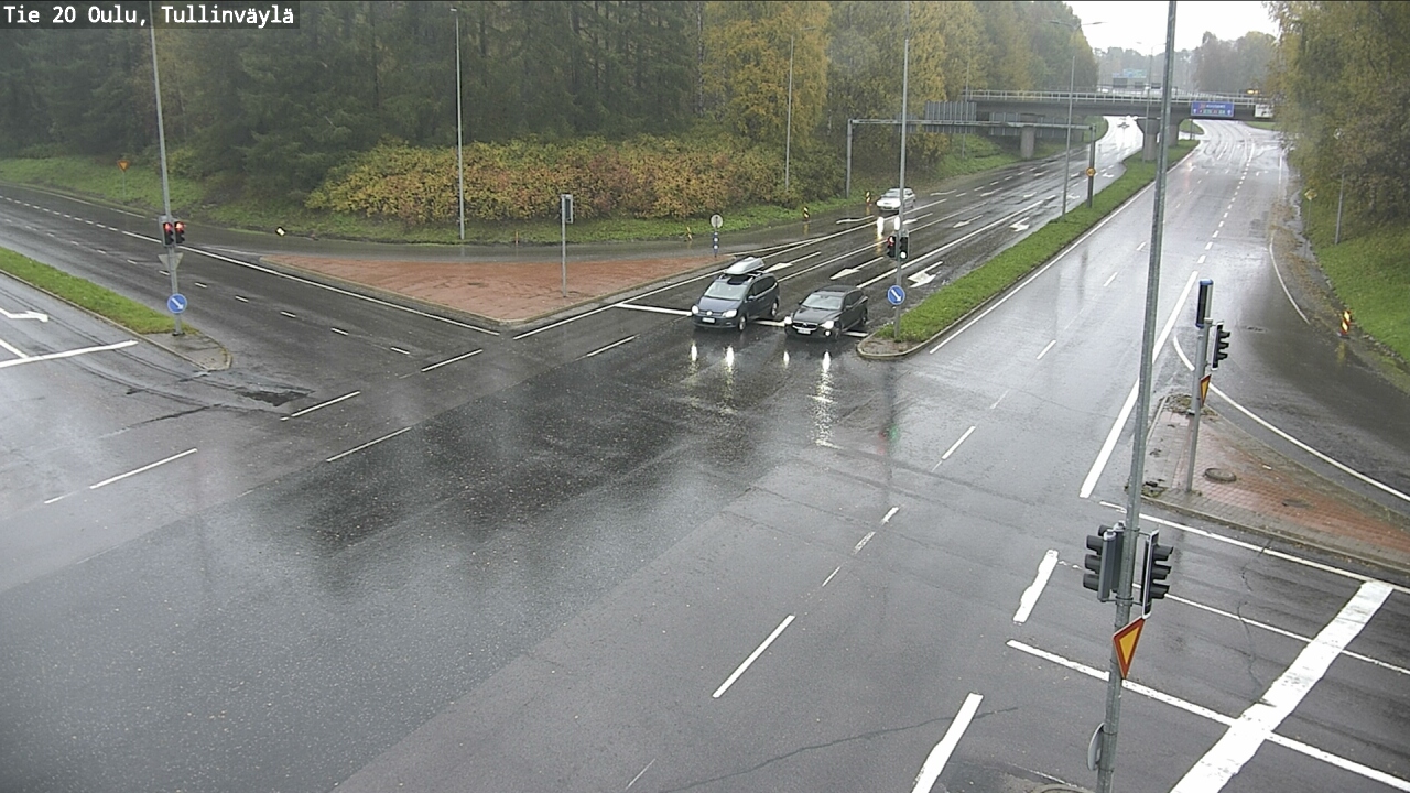 Weather Camera Image Väg 20 Uleåborg, Tullinväylä, Oulu, Pohjois-Pohjanmaa