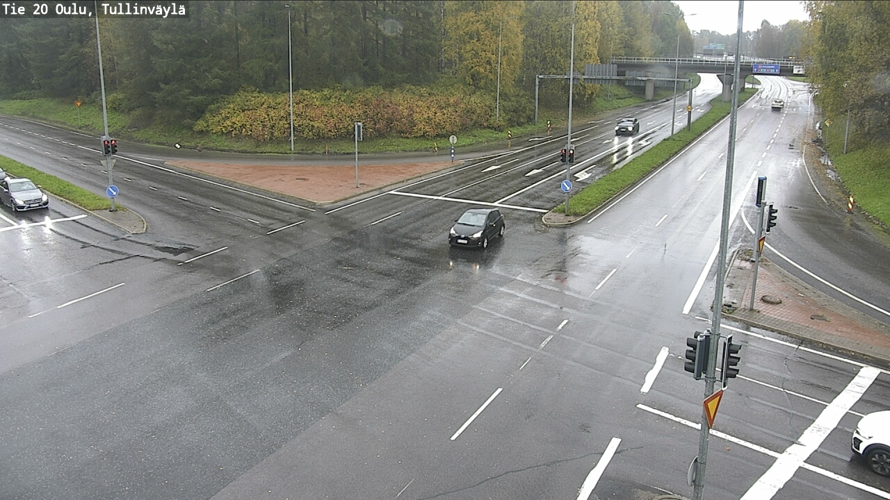 Weather Camera Image Väg 20 Uleåborg, Tullinväylä, Oulu, Pohjois-Pohjanmaa