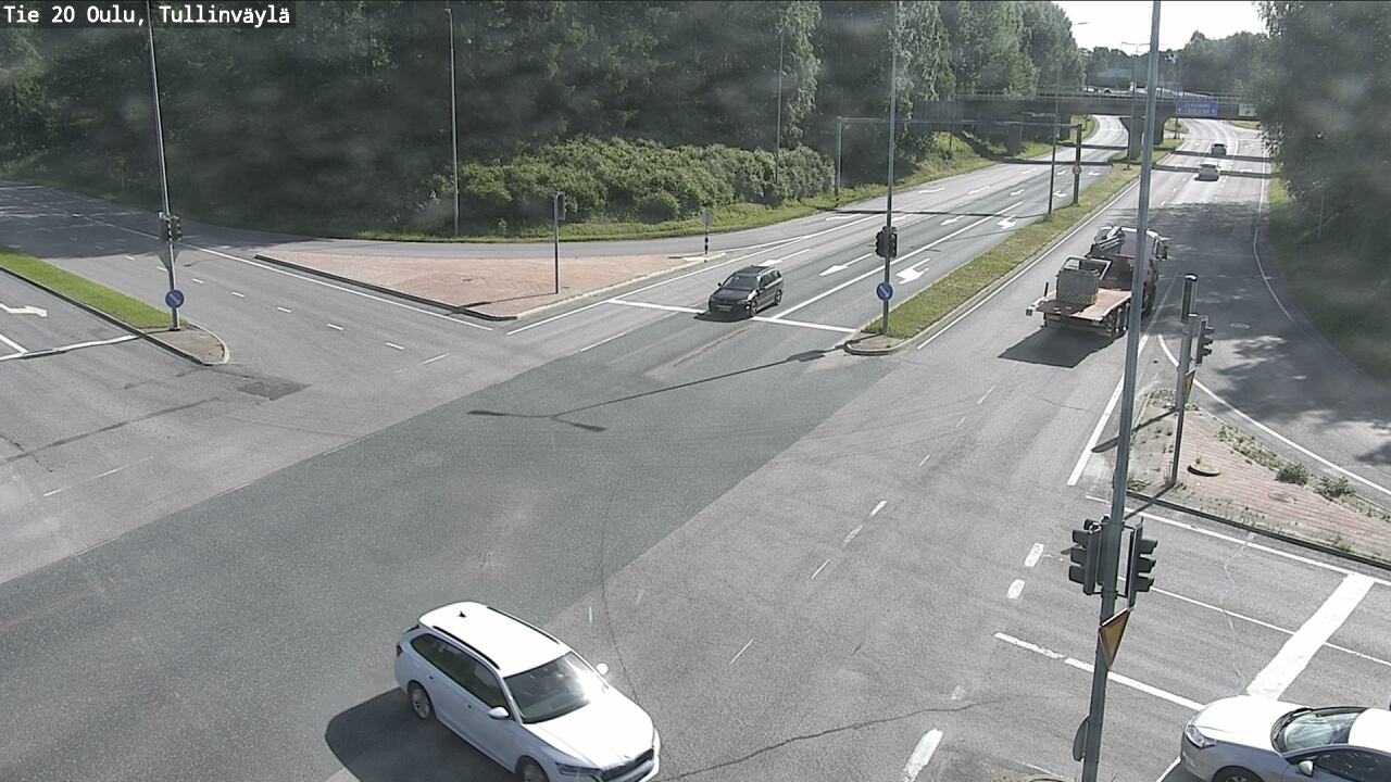 Weather Camera Image Väg 20 Uleåborg, Tullinväylä, Oulu, Pohjois-Pohjanmaa