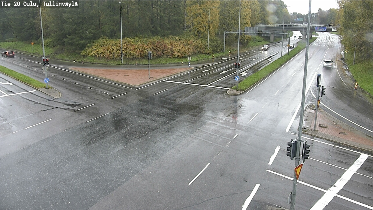 Weather Camera Image Väg 20 Uleåborg, Tullinväylä, Oulu, Pohjois-Pohjanmaa