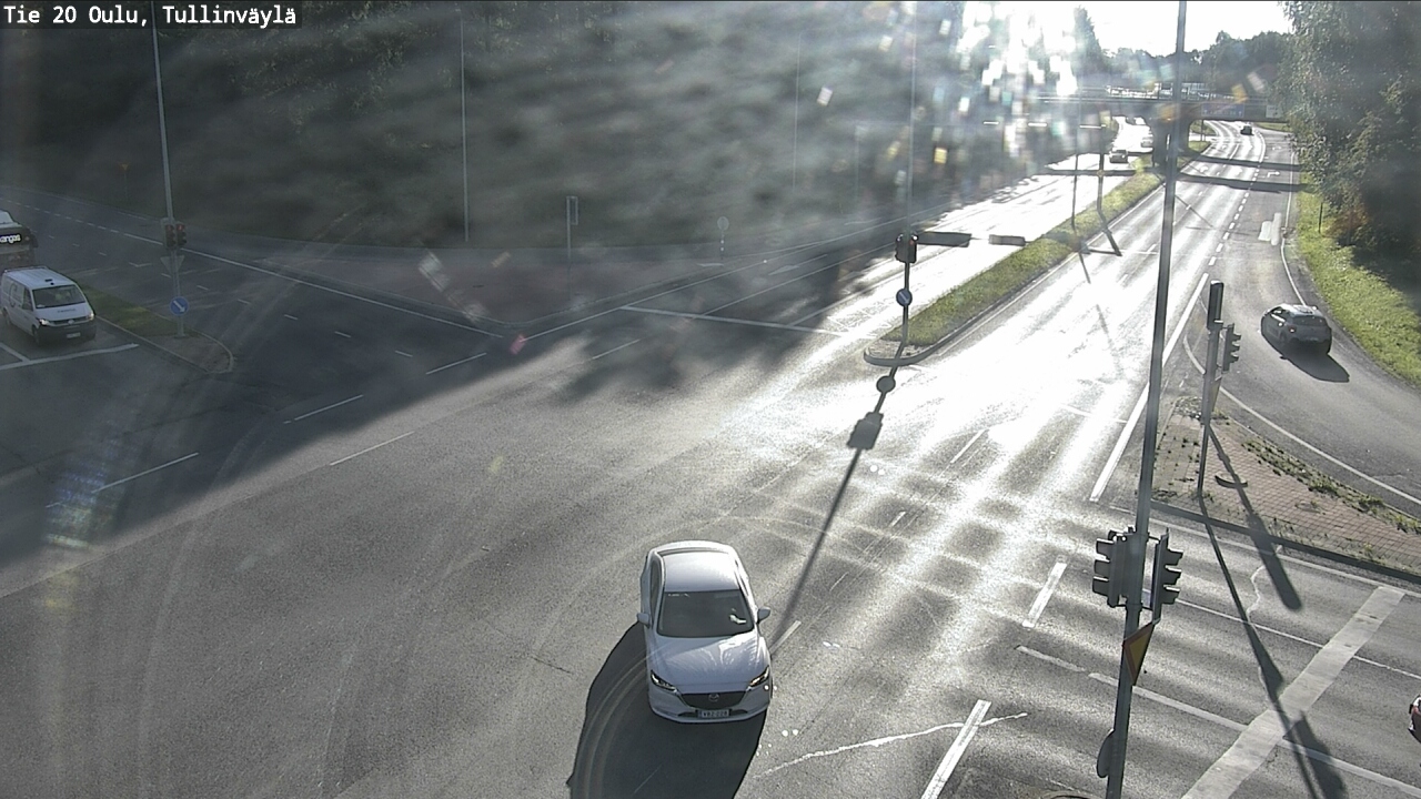 Weather Camera Image Road 20 Oulu, Tullinväylä, Oulu, Pohjois-Pohjanmaa