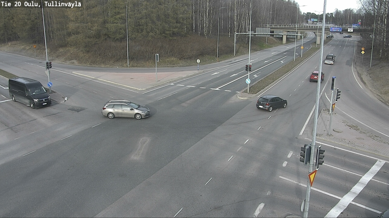 Kelikamerat Kuva Tie 20 Oulu, Tullinväylä, Oulu, Pohjois-Pohjanmaa