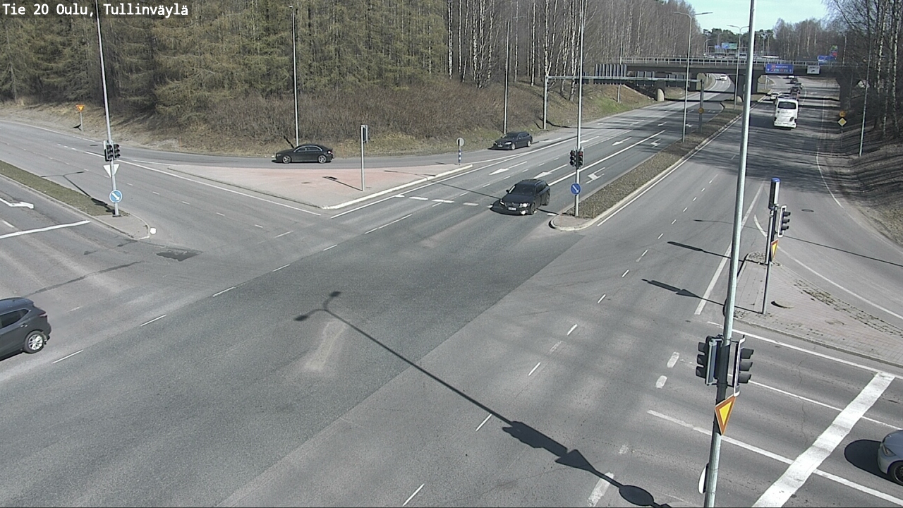 Kelikamerat Kuva Tie 20 Oulu, Tullinväylä, Oulu, Pohjois-Pohjanmaa