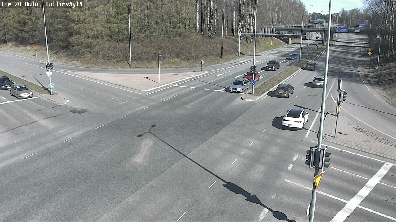 Kelikamerat Kuva Tie 20 Oulu, Tullinväylä, Oulu, Pohjois-Pohjanmaa