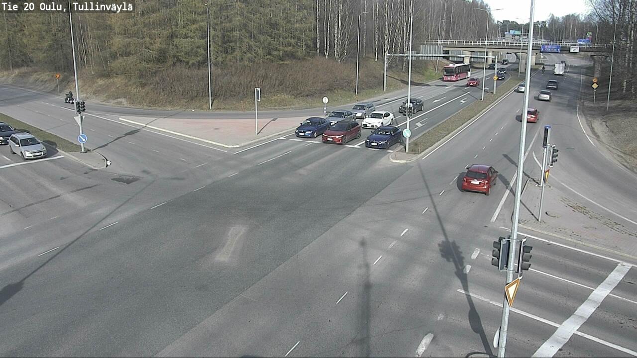 Kelikamerat Kuva Tie 20 Oulu, Tullinväylä, Oulu, Pohjois-Pohjanmaa