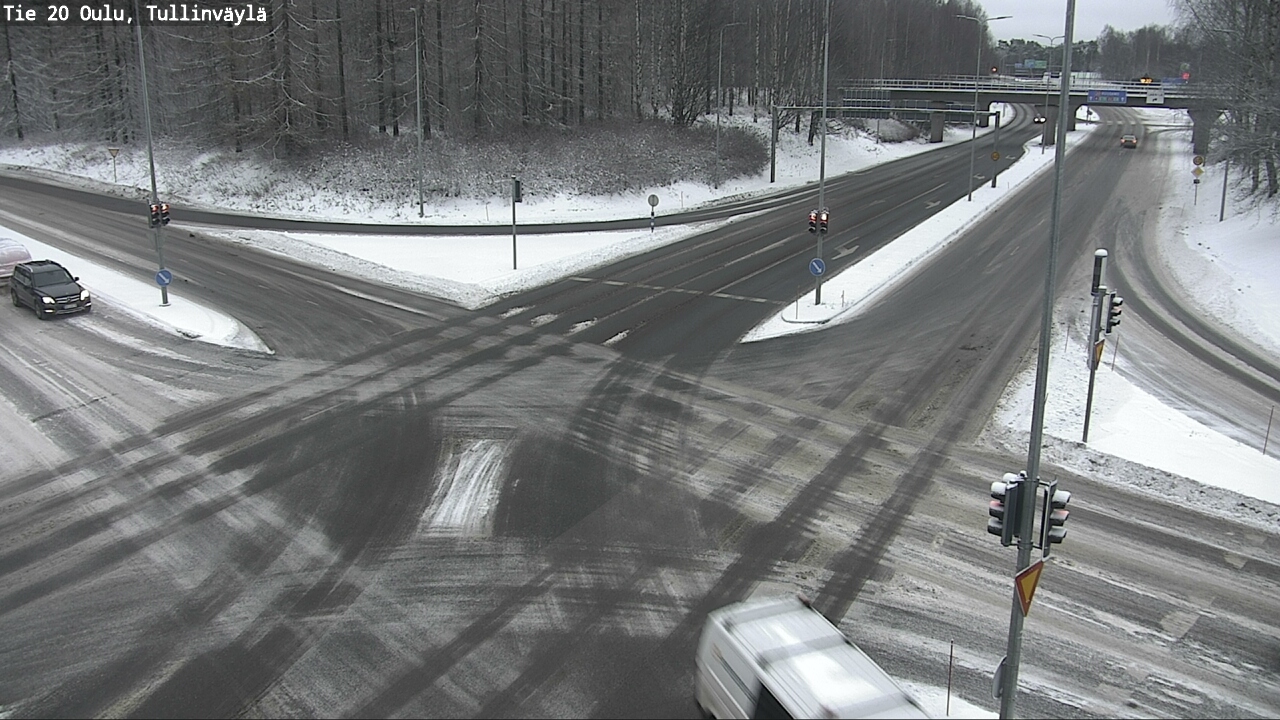 Weather Camera Image Väg 20 Uleåborg, Tullinväylä, Oulu, Pohjois-Pohjanmaa