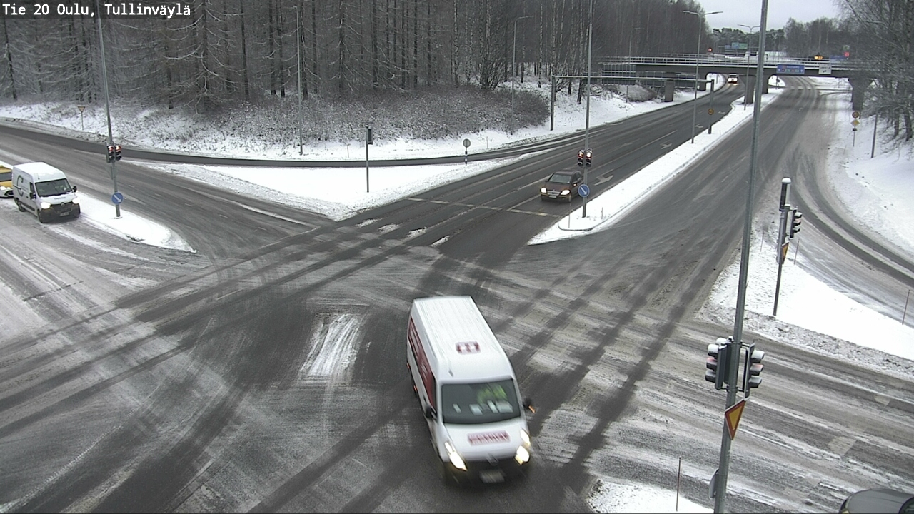 Weather Camera Image Väg 20 Uleåborg, Tullinväylä, Oulu, Pohjois-Pohjanmaa