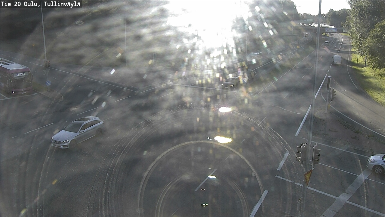 Weather Camera Image Road 20 Oulu, Tullinväylä, Oulu, Pohjois-Pohjanmaa