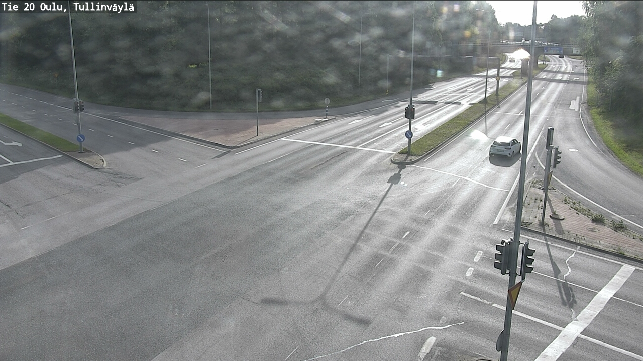 Weather Camera Image Väg 20 Uleåborg, Tullinväylä, Oulu, Pohjois-Pohjanmaa