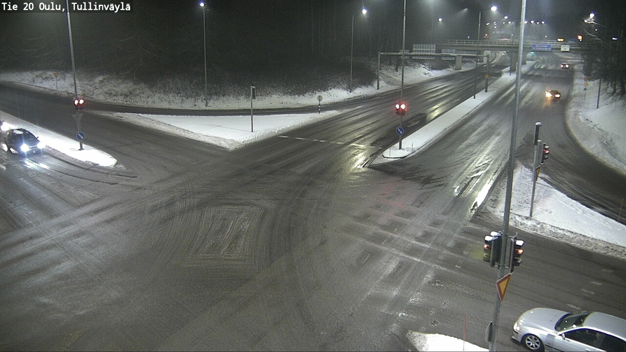 Weather Camera Image Väg 20 Uleåborg, Tullinväylä, Oulu, Pohjois-Pohjanmaa