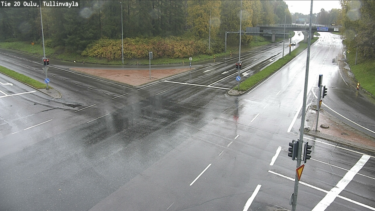 Weather Camera Image Väg 20 Uleåborg, Tullinväylä, Oulu, Pohjois-Pohjanmaa