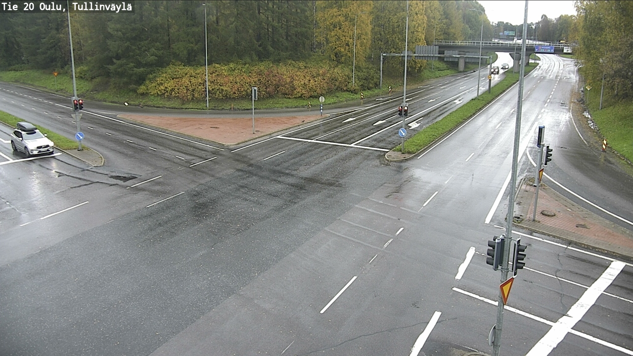 Weather Camera Image Väg 20 Uleåborg, Tullinväylä, Oulu, Pohjois-Pohjanmaa