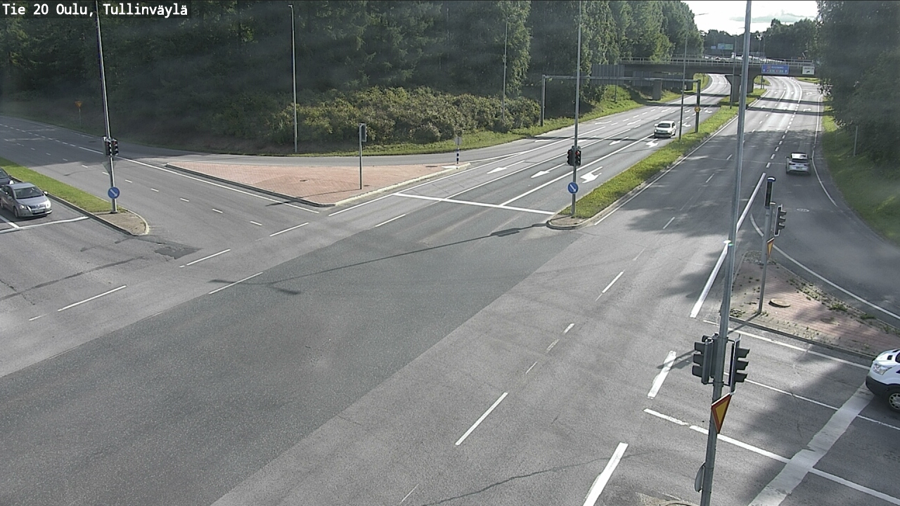 Weather Camera Image Väg 20 Uleåborg, Tullinväylä, Oulu, Pohjois-Pohjanmaa