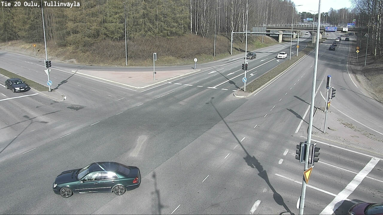 Kelikamerat Kuva Tie 20 Oulu, Tullinväylä, Oulu, Pohjois-Pohjanmaa
