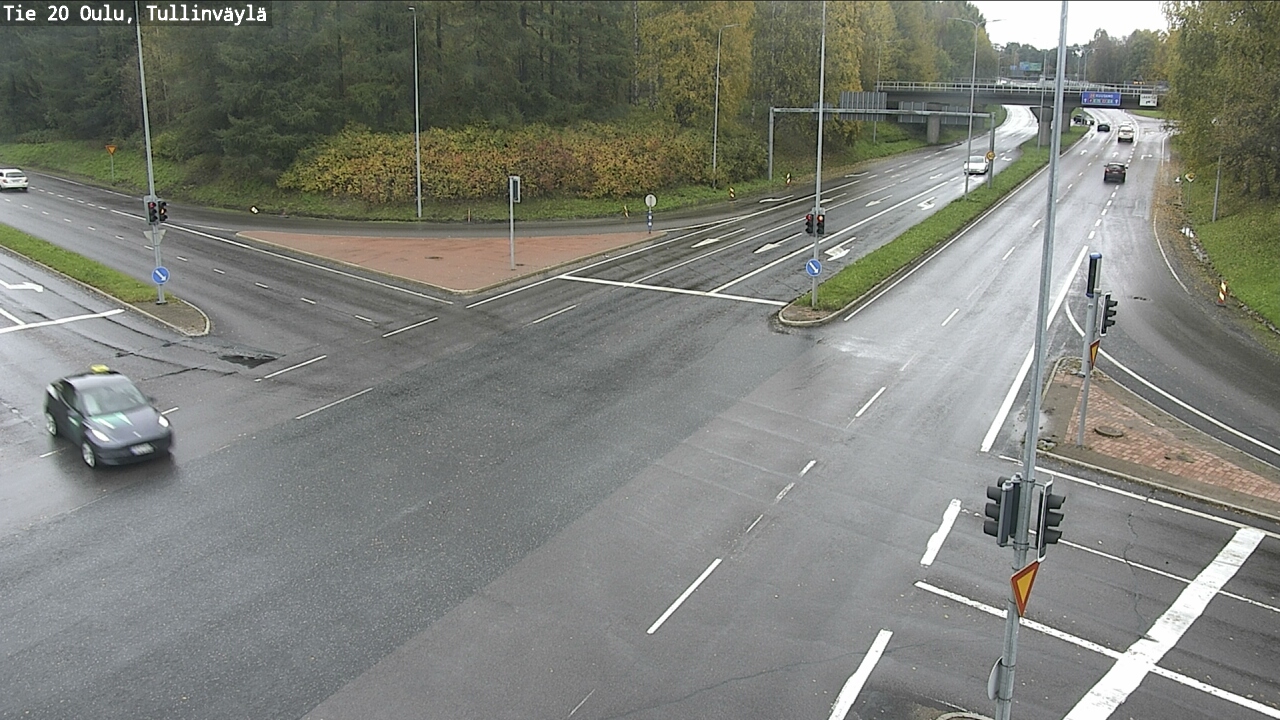Weather Camera Image Väg 20 Uleåborg, Tullinväylä, Oulu, Pohjois-Pohjanmaa