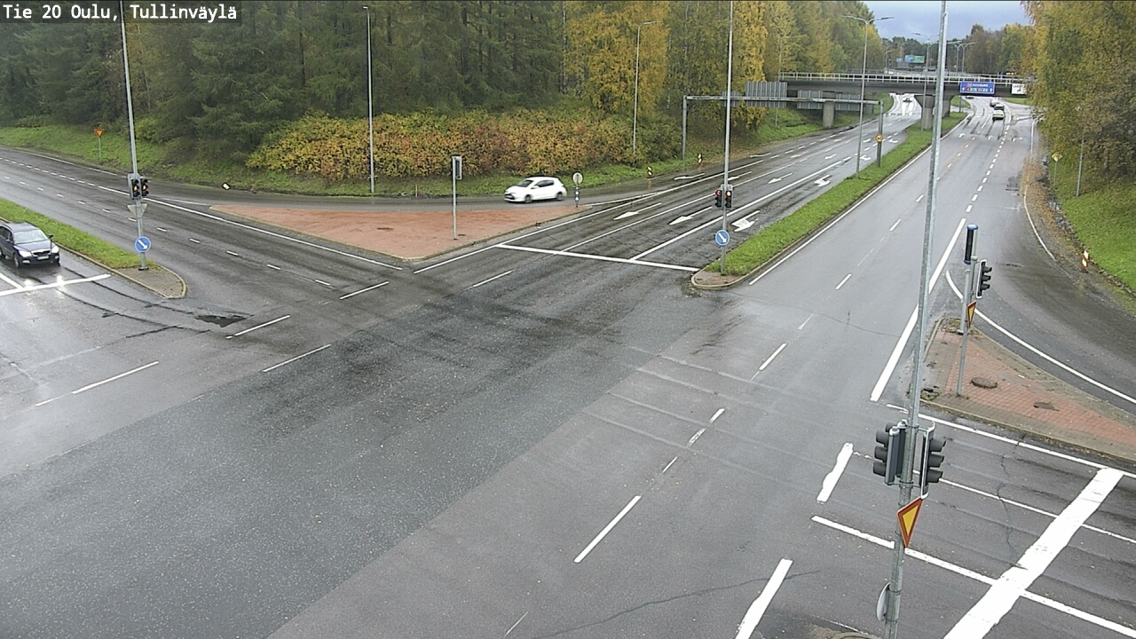 Weather Camera Image Väg 20 Uleåborg, Tullinväylä, Oulu, Pohjois-Pohjanmaa