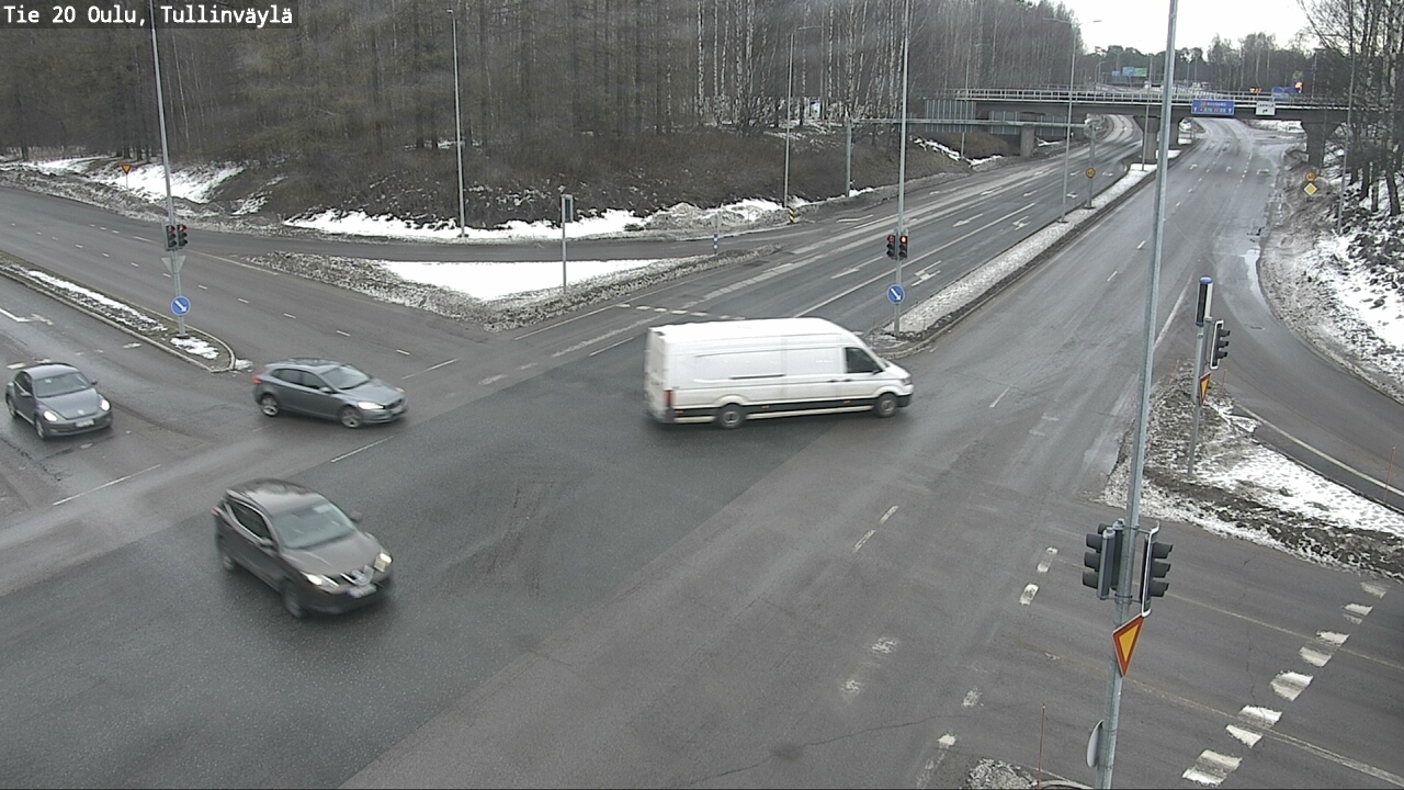 Weather Camera Image Road 20 Oulu, Tullinväylä, Oulu, Pohjois-Pohjanmaa