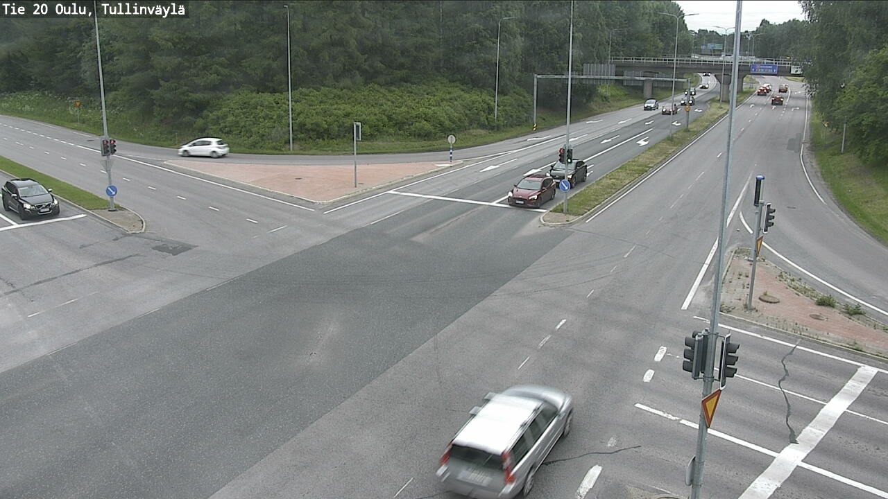 Weather Camera Image Väg 20 Uleåborg, Tullinväylä, Oulu, Pohjois-Pohjanmaa