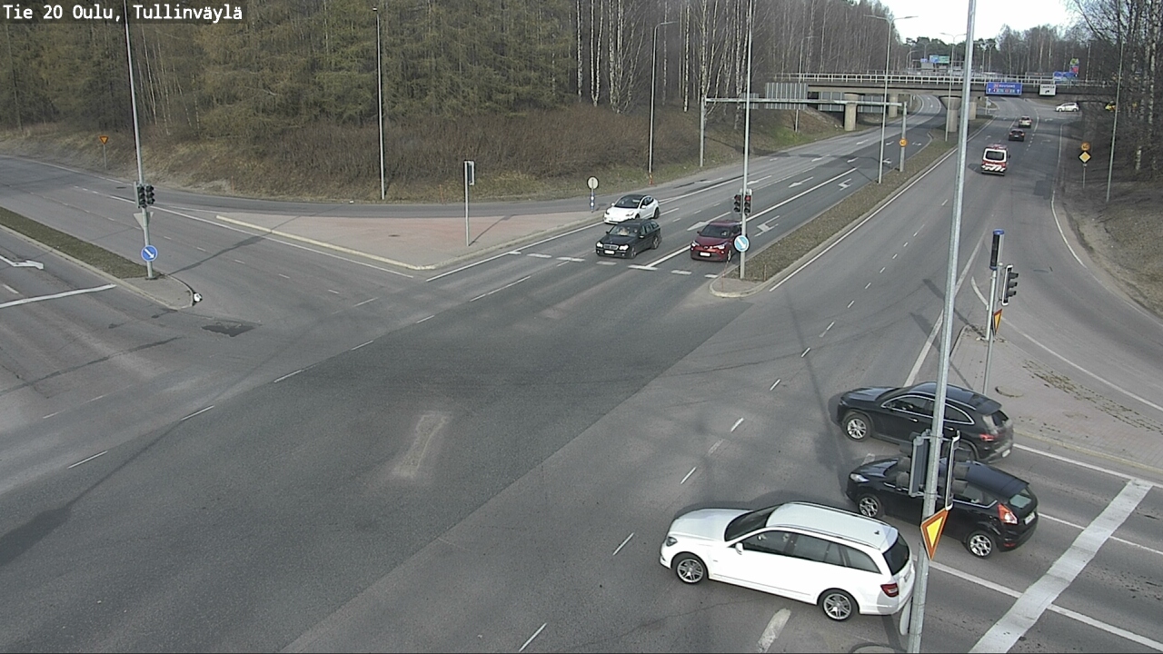 Kelikamerat Kuva Tie 20 Oulu, Tullinväylä, Oulu, Pohjois-Pohjanmaa