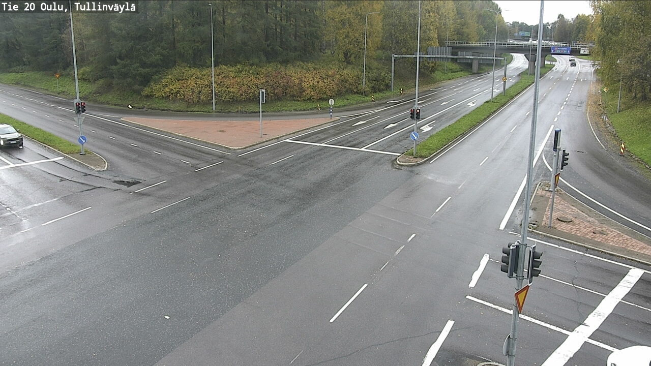 Weather Camera Image Väg 20 Uleåborg, Tullinväylä, Oulu, Pohjois-Pohjanmaa