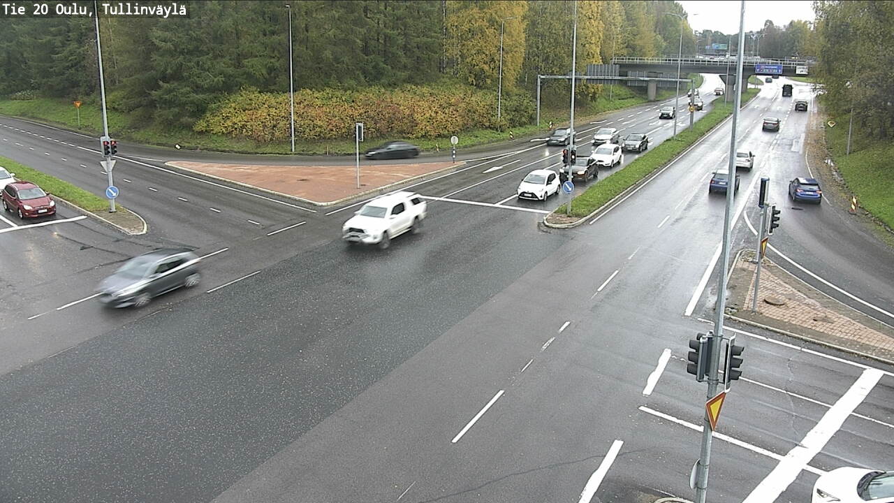 Weather Camera Image Väg 20 Uleåborg, Tullinväylä, Oulu, Pohjois-Pohjanmaa