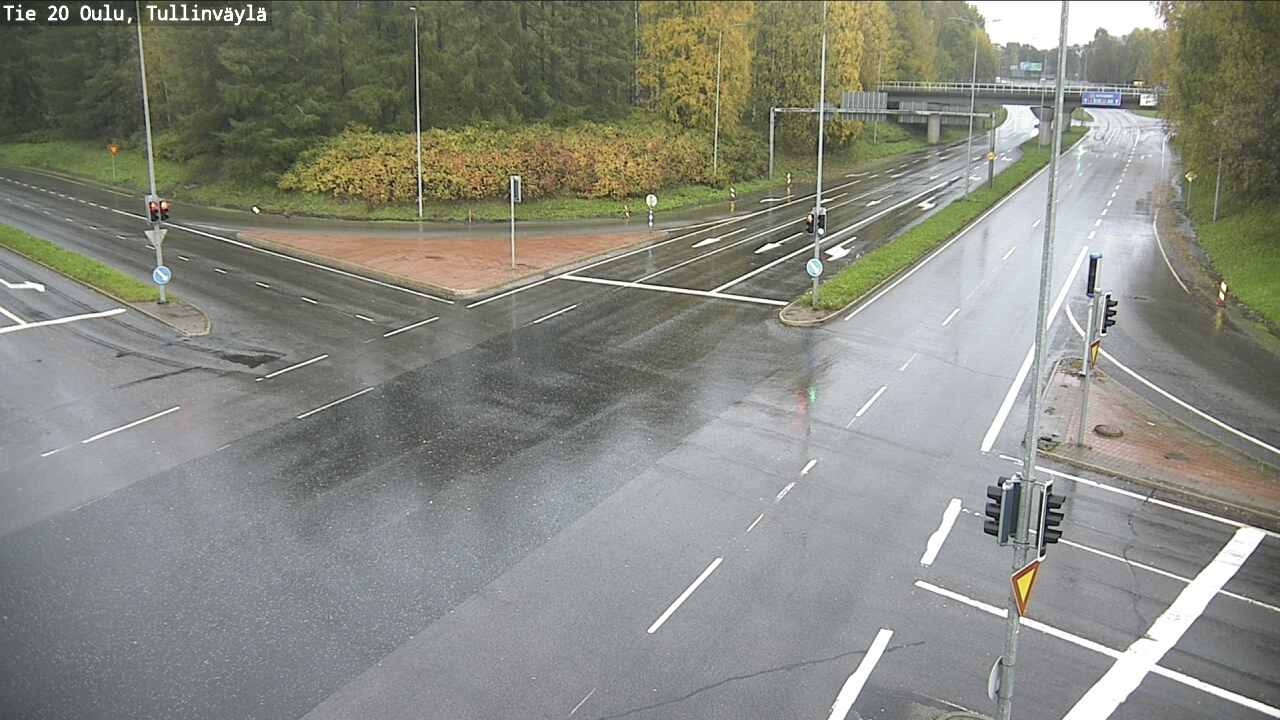 Weather Camera Image Road 20 Oulu, Tullinväylä, Oulu, Pohjois-Pohjanmaa