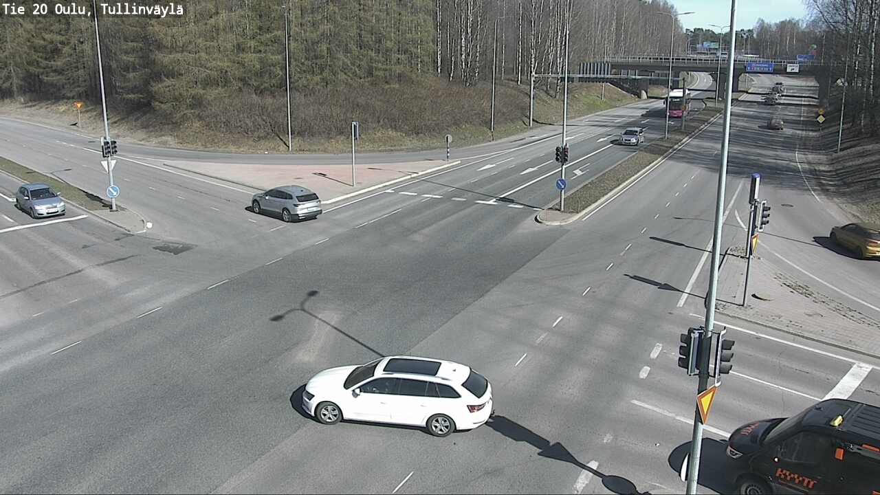 Kelikamerat Kuva Tie 20 Oulu, Tullinväylä, Oulu, Pohjois-Pohjanmaa