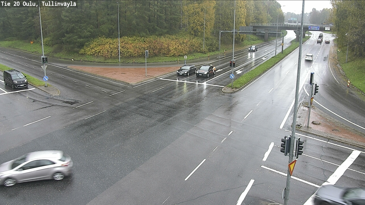 Weather Camera Image Väg 20 Uleåborg, Tullinväylä, Oulu, Pohjois-Pohjanmaa