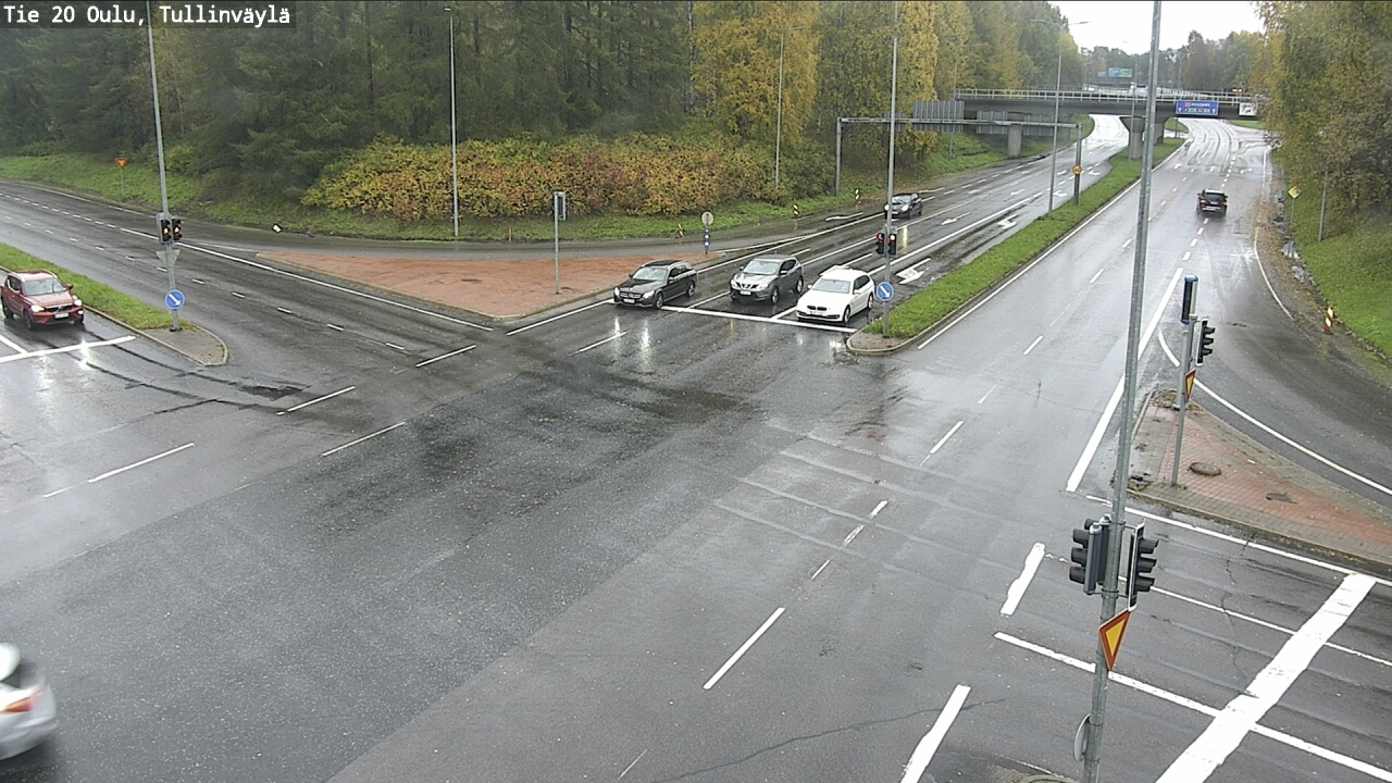 Weather Camera Image Väg 20 Uleåborg, Tullinväylä, Oulu, Pohjois-Pohjanmaa