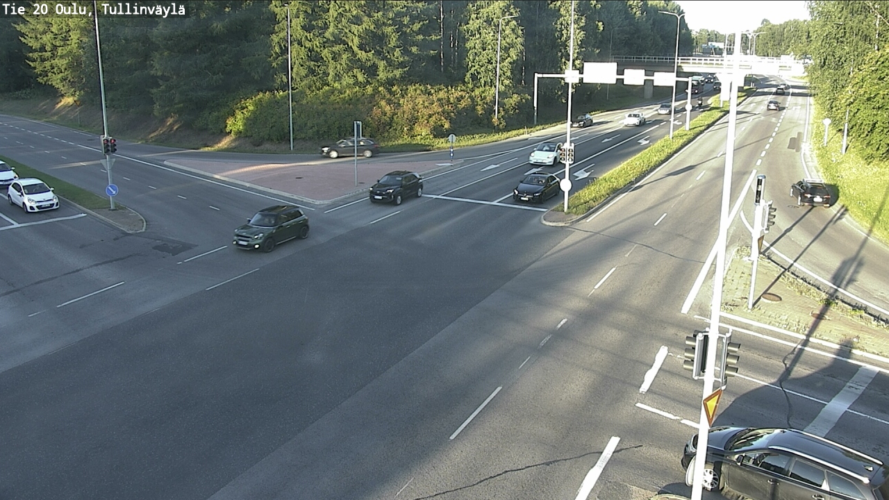 Kelikamerat Kuva Tie 20 Oulu, Tullinväylä, Oulu, Pohjois-Pohjanmaa