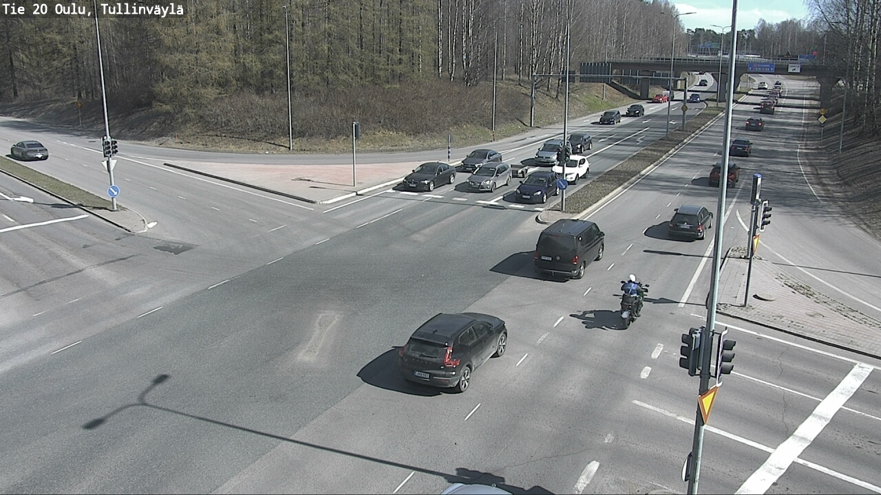 Kelikamerat Kuva Tie 20 Oulu, Tullinväylä, Oulu, Pohjois-Pohjanmaa