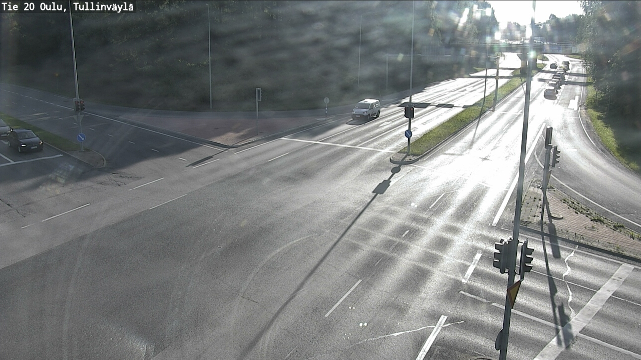 Weather Camera Image Väg 20 Uleåborg, Tullinväylä, Oulu, Pohjois-Pohjanmaa