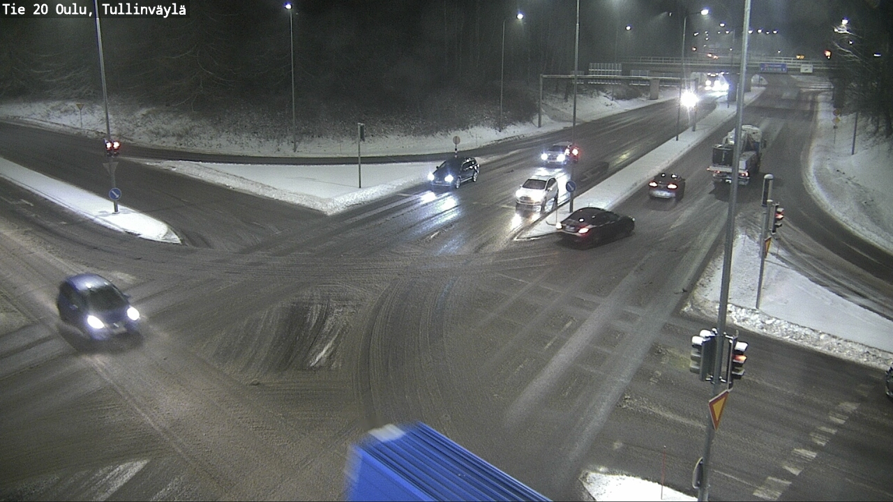 Weather Camera Image Väg 20 Uleåborg, Tullinväylä, Oulu, Pohjois-Pohjanmaa