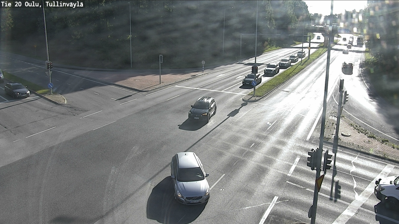 Weather Camera Image Väg 20 Uleåborg, Tullinväylä, Oulu, Pohjois-Pohjanmaa