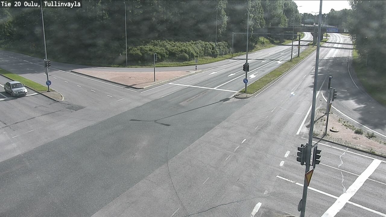 Weather Camera Image Väg 20 Uleåborg, Tullinväylä, Oulu, Pohjois-Pohjanmaa