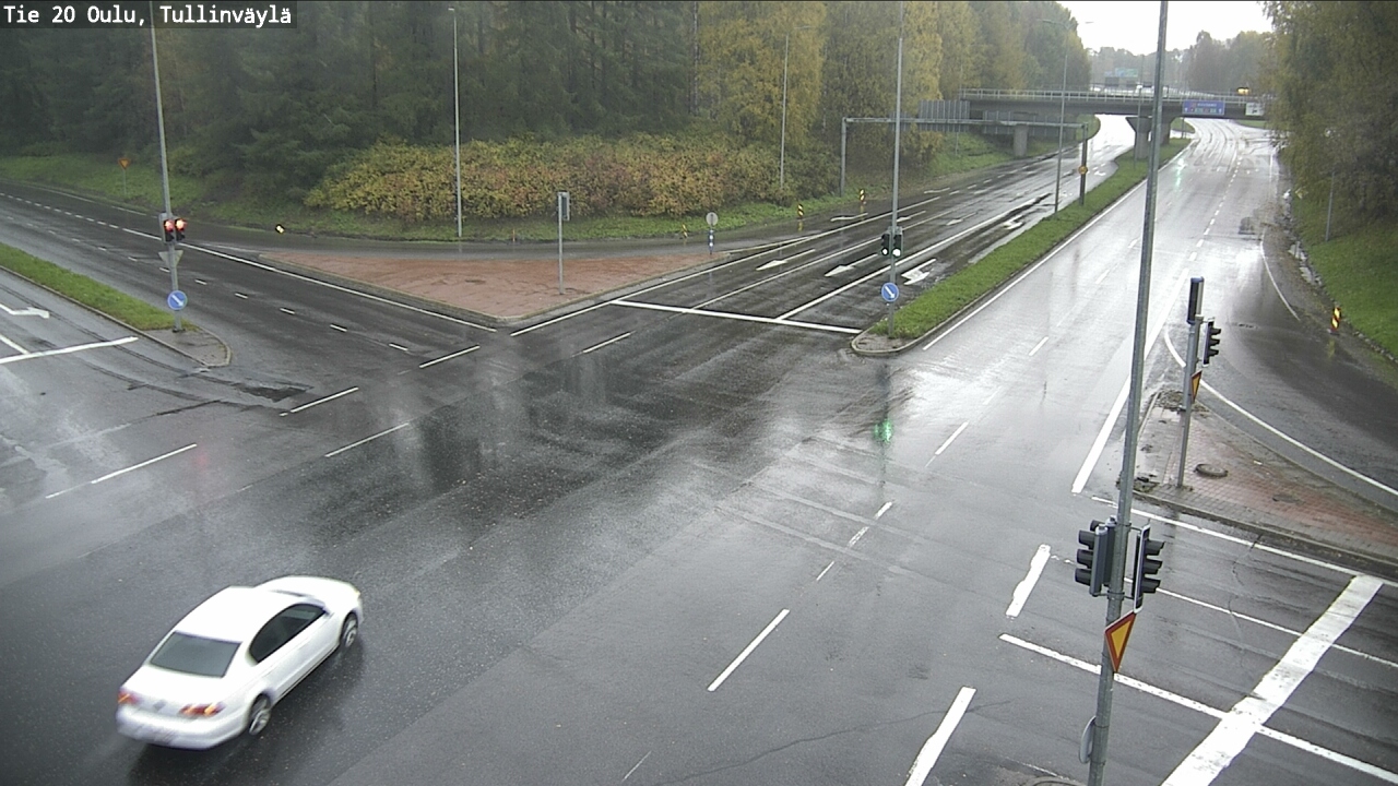 Weather Camera Image Road 20 Oulu, Tullinväylä, Oulu, Pohjois-Pohjanmaa
