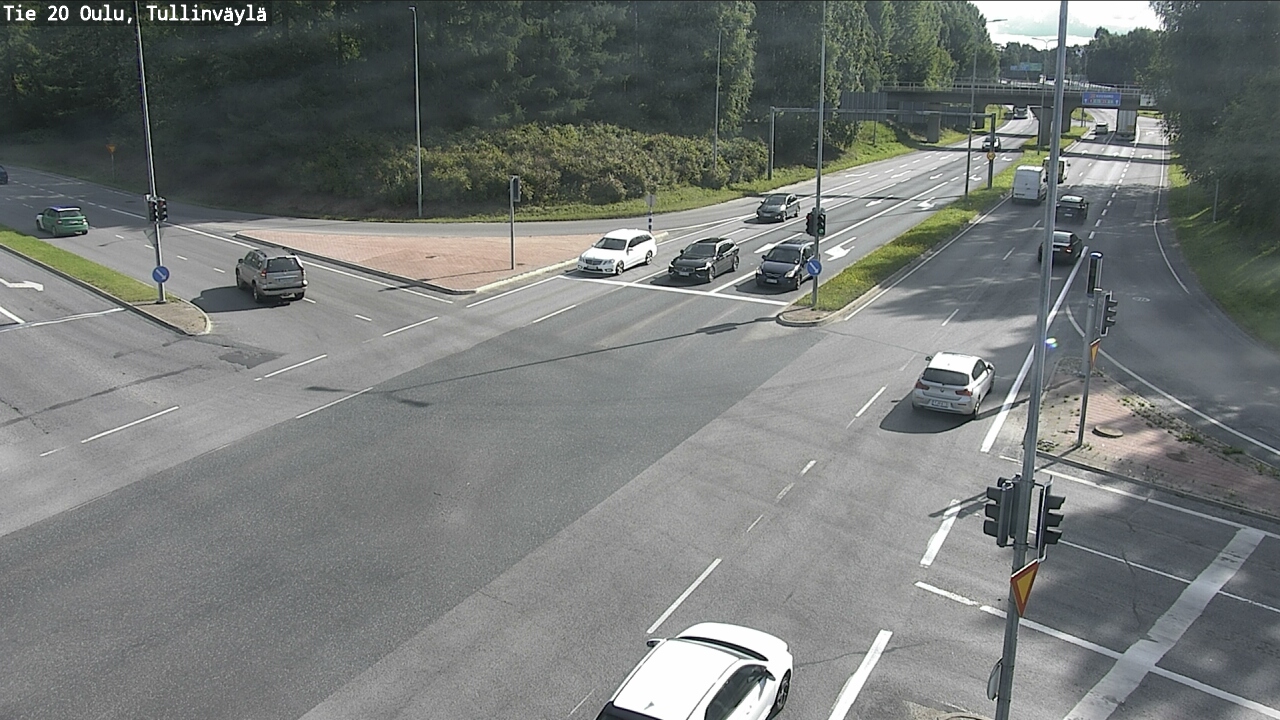 Weather Camera Image Väg 20 Uleåborg, Tullinväylä, Oulu, Pohjois-Pohjanmaa