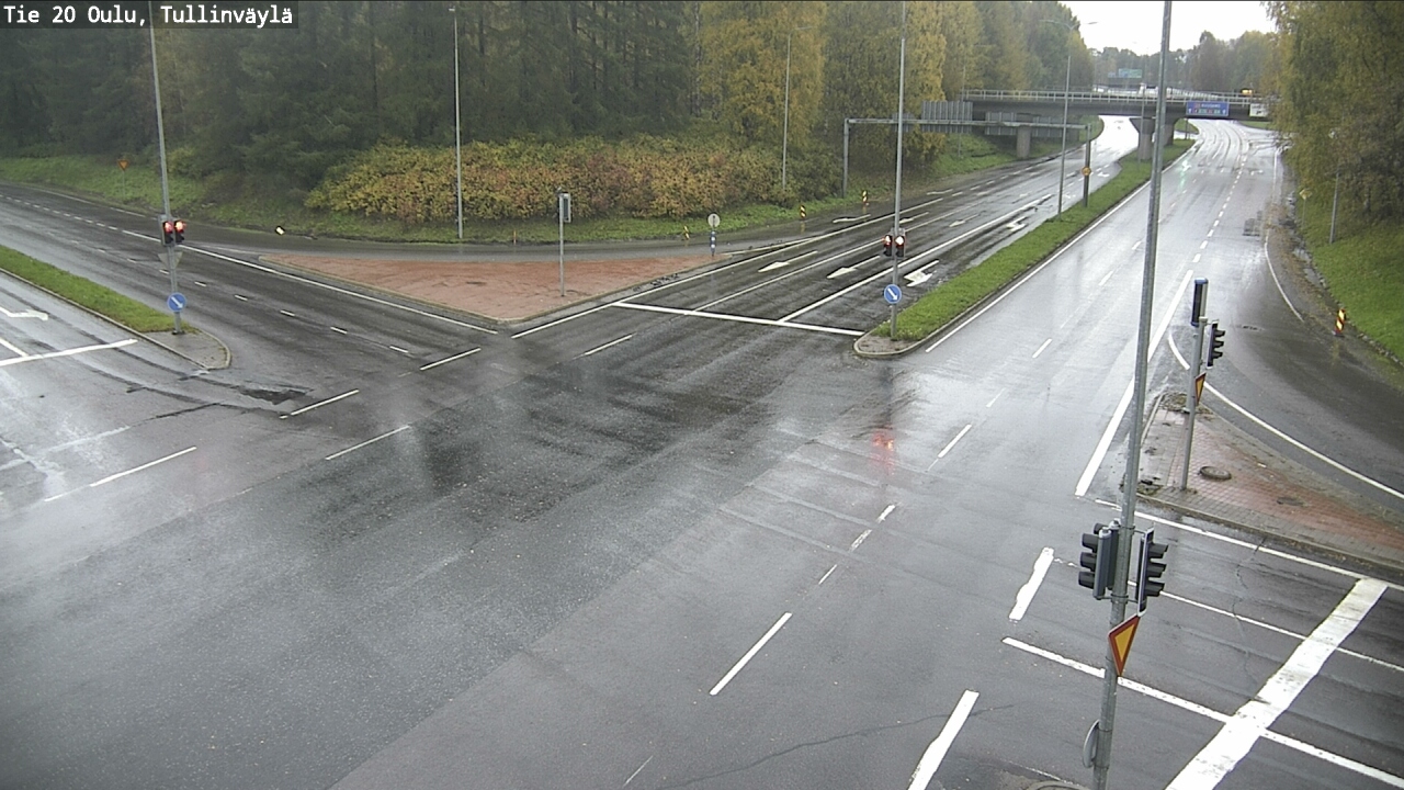 Weather Camera Image Road 20 Oulu, Tullinväylä, Oulu, Pohjois-Pohjanmaa