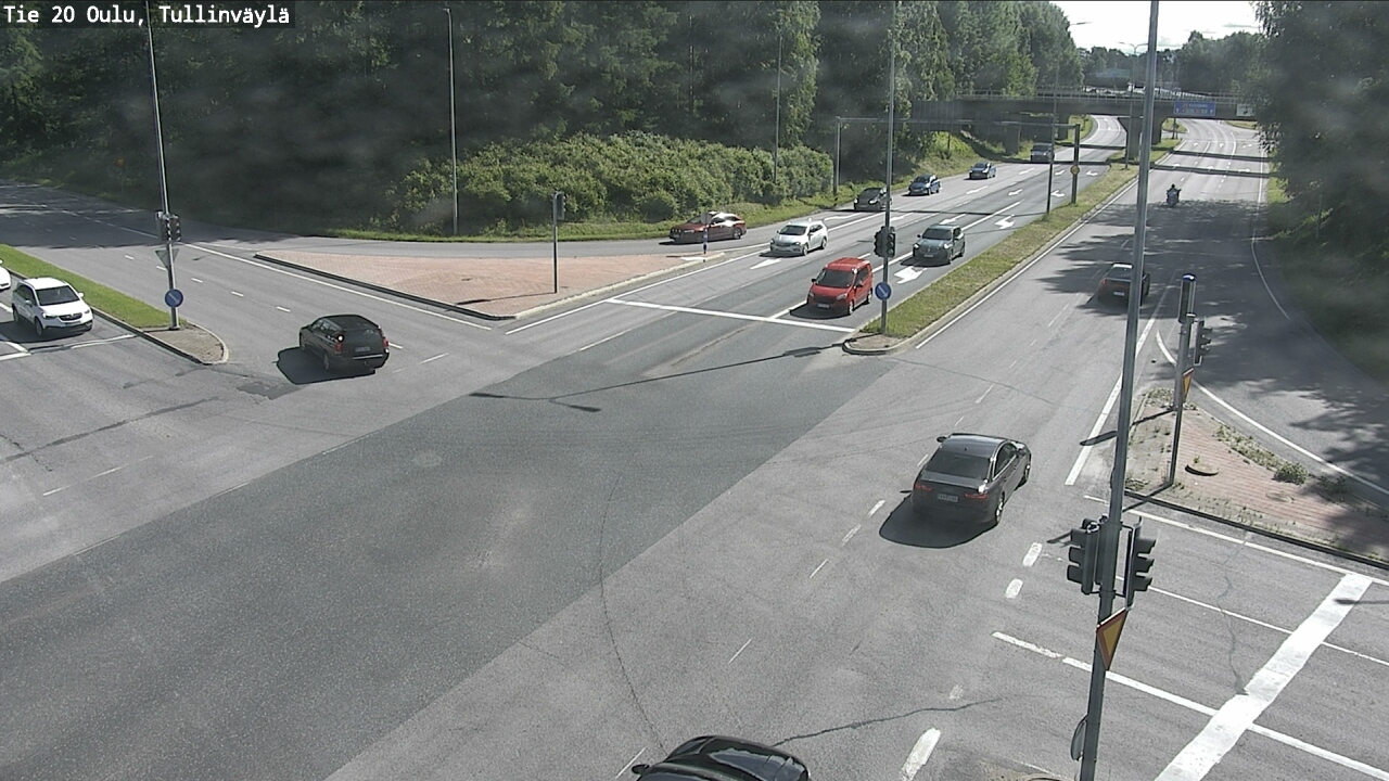 Weather Camera Image Väg 20 Uleåborg, Tullinväylä, Oulu, Pohjois-Pohjanmaa