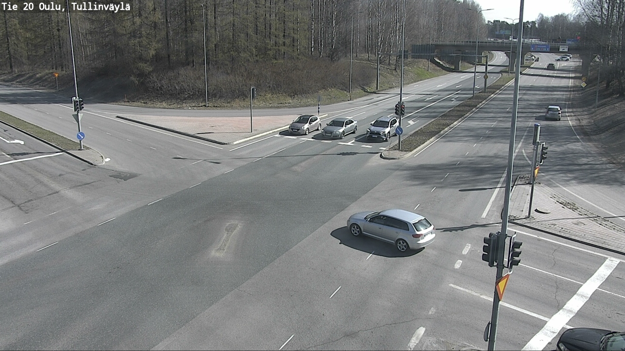 Kelikamerat Kuva Tie 20 Oulu, Tullinväylä, Oulu, Pohjois-Pohjanmaa