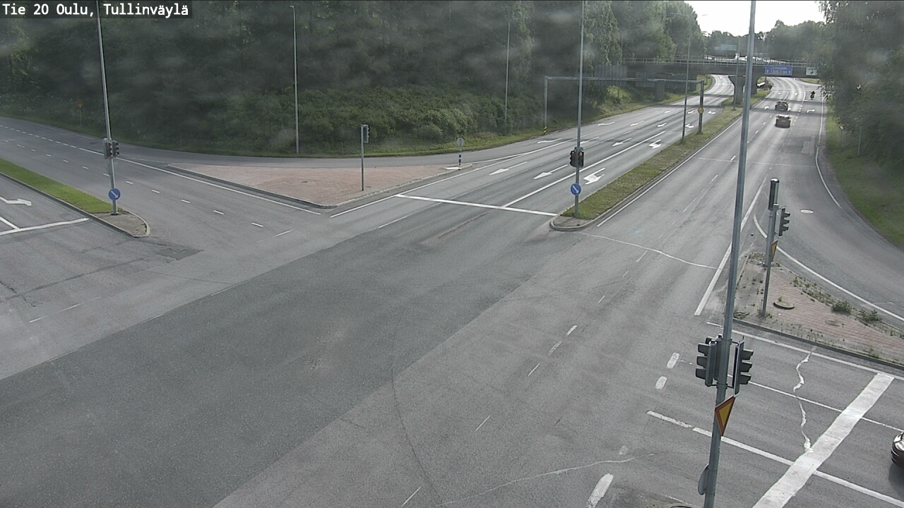 Weather Camera Image Väg 20 Uleåborg, Tullinväylä, Oulu, Pohjois-Pohjanmaa