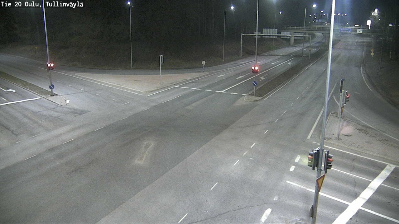 Kelikamerat Kuva Tie 20 Oulu, Tullinväylä, Oulu, Pohjois-Pohjanmaa