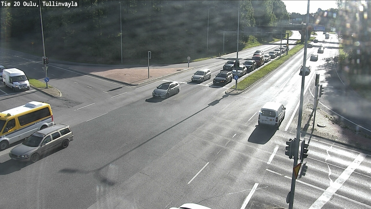 Weather Camera Image Väg 20 Uleåborg, Tullinväylä, Oulu, Pohjois-Pohjanmaa