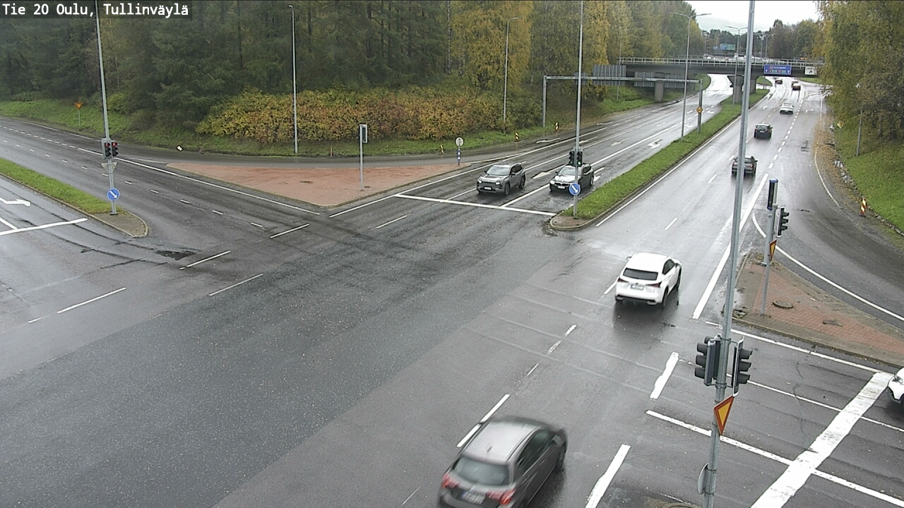 Weather Camera Image Väg 20 Uleåborg, Tullinväylä, Oulu, Pohjois-Pohjanmaa